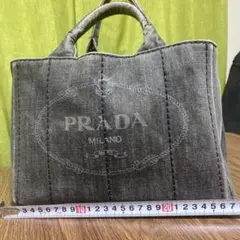ハッチ様専用PRADA カナパ カーキ色系 トートバッグ - メルカリ