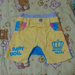 ベビードール☆カラフル短パン 80