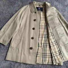 BURBERRY LONDON トレンチコート ベージュ 七分袖Mサイズのサムネイル