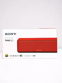 SONY ソニー ワイヤレススピーカー SRS-HG1 シナバーレッド h.ear go（SRS-HG1） 特長 : 充実の基本機能 | アクティブ