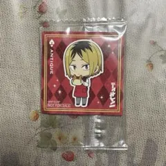 ハイキュー！！　antique コラボ　ステッカー　狐爪研磨