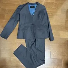 UNITED ARROWS ネイビーパンツスーツ 38