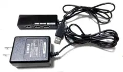 I・O DATA 4PORT USB HUBと、ACアダプター