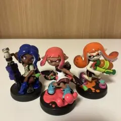 スプラトゥーン　amiiboガール 3個セット