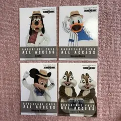 ディズニーリゾート ステッカー イマジニングザマジック4枚セット