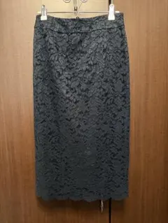 スカラレースタイトスカート(NATURAL BEAUTY BASIC)