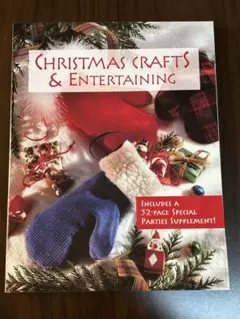 洋書　christmas crafts & entertainings