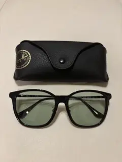 Ray-Ban ブラック サングラス ケース付き - メルカリ