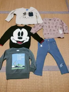 90cmサイズ　ディズニー服まとめ売り