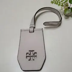 トリーバーチ ラゲッジタグ ネームタグ レザー アイボリーのサムネイル