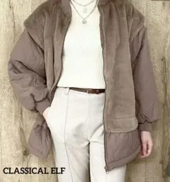 ボアジャケット キルティングジャケット