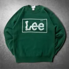 90s Vintage Lee USA製 スウェット ビッグロゴ アメカジ 古着のサムネイル