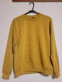 【LOGOS】マスタードカラー トレーナー