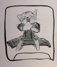 猫の画家　小沢良吉　珍品肉筆原画 完品挿絵　5枚セット 2026年最新】小沢良吉の人気アイテム - メルカリ