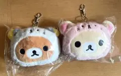 コリラックマ だららっこ ぬいぐるみパスケースのサムネイル