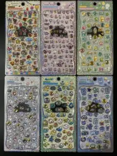 【正規品】 即日発送 ストーンつき ジュエル プチドロップシール 6シートセット