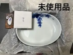未使用品　ブルーワイナリー パスタ皿のサムネイル