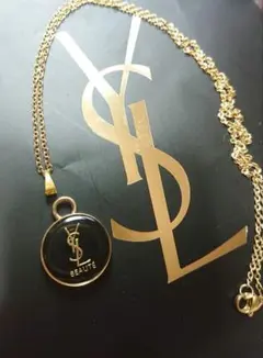 【正規 未使用】YVES SAINT LAURENT 丸ロゴ/ネックレスチェーン