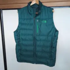 THE NORTH FACE ダウンベスト グリーン 550 Мのサムネイル