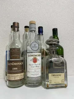 WHISKY ウイスキー　空瓶　5本セットのサムネイル