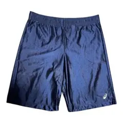 ASICS ハーフパンツ ネイビー スポーツウェアのサムネイル