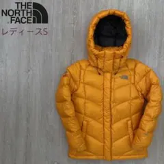 ノースフェイス 700FIL フードダウン ゴールデンイエロー レディースS