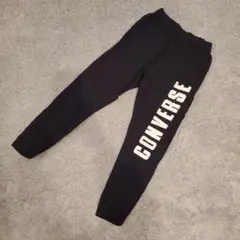 M142 CONVERSE コンバース スウェットパンツ 140 黒