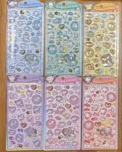 【正規品】サンリオベビー　うるちゅるポップシール 6種セット