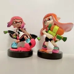 amiibo スプラトゥーン　インクリング2体セット　ガール