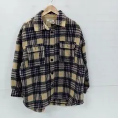 9.29◎S369C◎ニコアンド◎ジャケット◎ボア◎チェック◎3