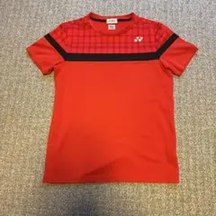ヨネックス 半袖シャツ 赤