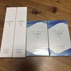 ルビー 歯磨き粉 ホワイト二ング LUBEE WHITE シート 4点セット