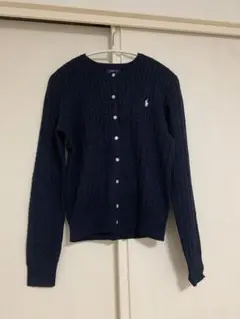 美品 ポロラルフローレン ケーブルニット カーディガン 長袖 ネイビー　xl Amazon.co.jp: ポロ ラルフローレン キッズ レディース ケーブル