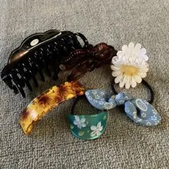 ヘアアクセサリーセット 5点