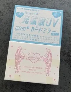 ニコラ付録　NICI カードミラー　ビオレUV アナップブラシセットのサムネイル
