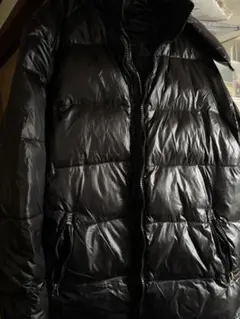 大きいサイズ ダウンジャケット 黒 5L XXXXXL