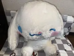 圧縮袋不使用！ サンリオ シナモロール 超超BIGぬいぐるみ てへぺろ シナモン