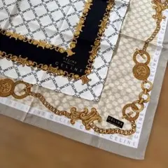 【新品未使用品】　Celine セリーヌ　ハンカチ　2枚セット　スカーフ