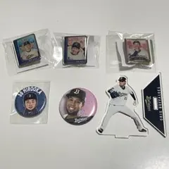 オリックスバファローズ　ピンバッジ、缶バッジほか6点セット