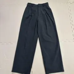 UNIQLO ユニクロ ツータック タックワイドパンツ S