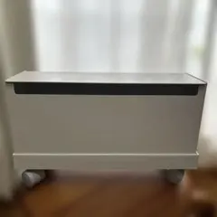 無印良品 スチールタップ収納箱フラップ式 キャスター付き