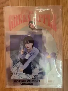 いちばんくじ　ミセス　F賞　クリアファイル　ステッカー　大森