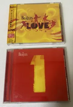 The Beatles / LOVE（帯付き） と1 CD2枚セット