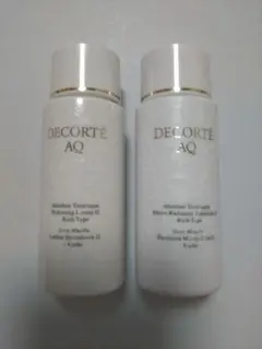 DECORTÉ AQ トライアルセット化粧水30ml 乳液30ml 各2本 - メルカリ