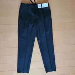 新品 UNIQLO EZYアンクルパンツ ウールライク ネイビー Sのサムネイル