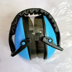 イヤーマフ 子供 遮音 聴覚保護 ヘッドフォン ブルー 調整可能 騒音防止