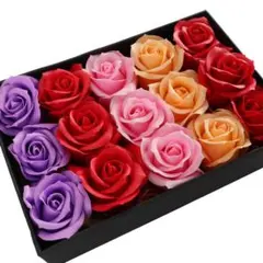 大きめ！4色、色指定OK！ソープフラワー【薔薇】花材 ハンドメイド