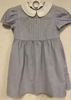 訳ありファミリア　半袖パフスリーブワンピース　100 お受験のサムネイル
