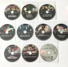 ジブリ作品　 北米版　新品未使用　DVD　１０点セット