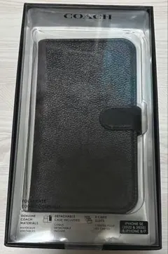 COACH iPhone SE3/SE2/8/7 手帳型ケース
